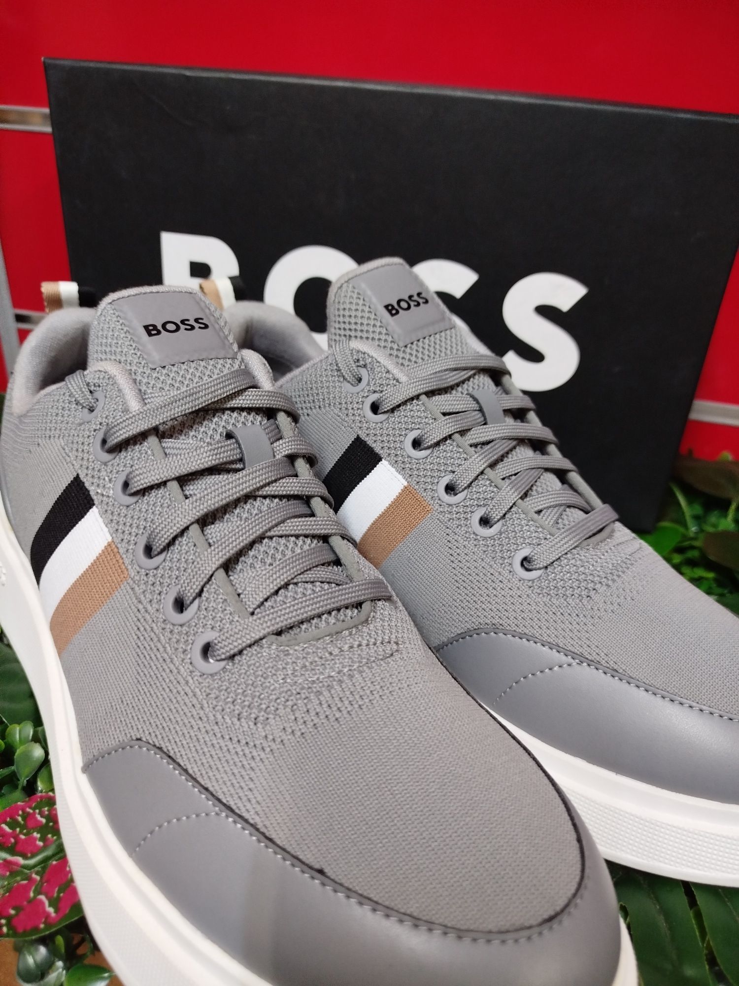 Оригинални кецове Hugo Boss Bulton 46 , 46.5 нови мъжки обувки