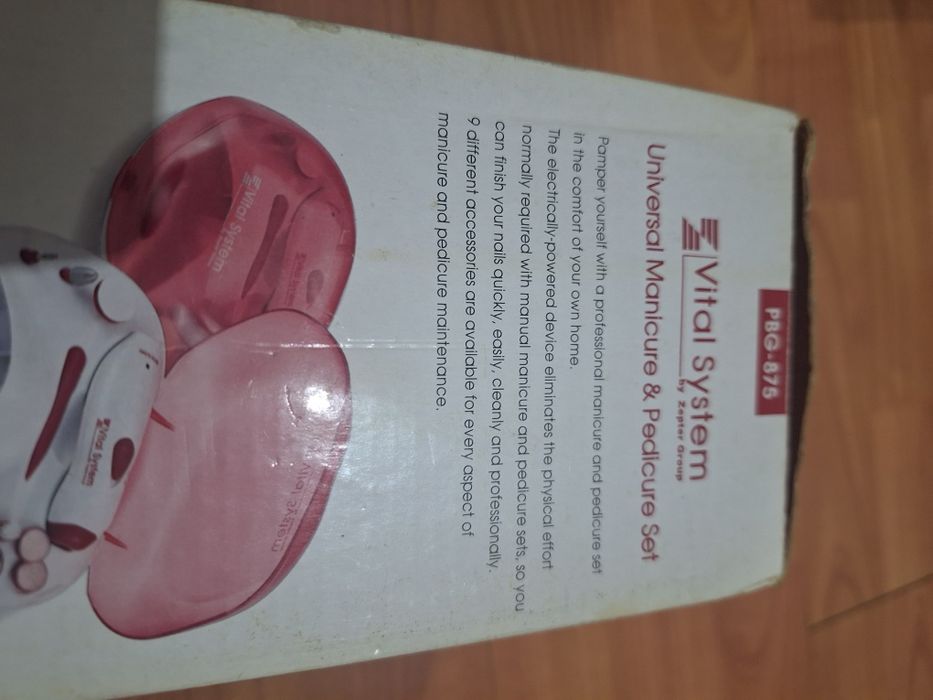 Trusa electrică zepter de manichiura-pedichiura
