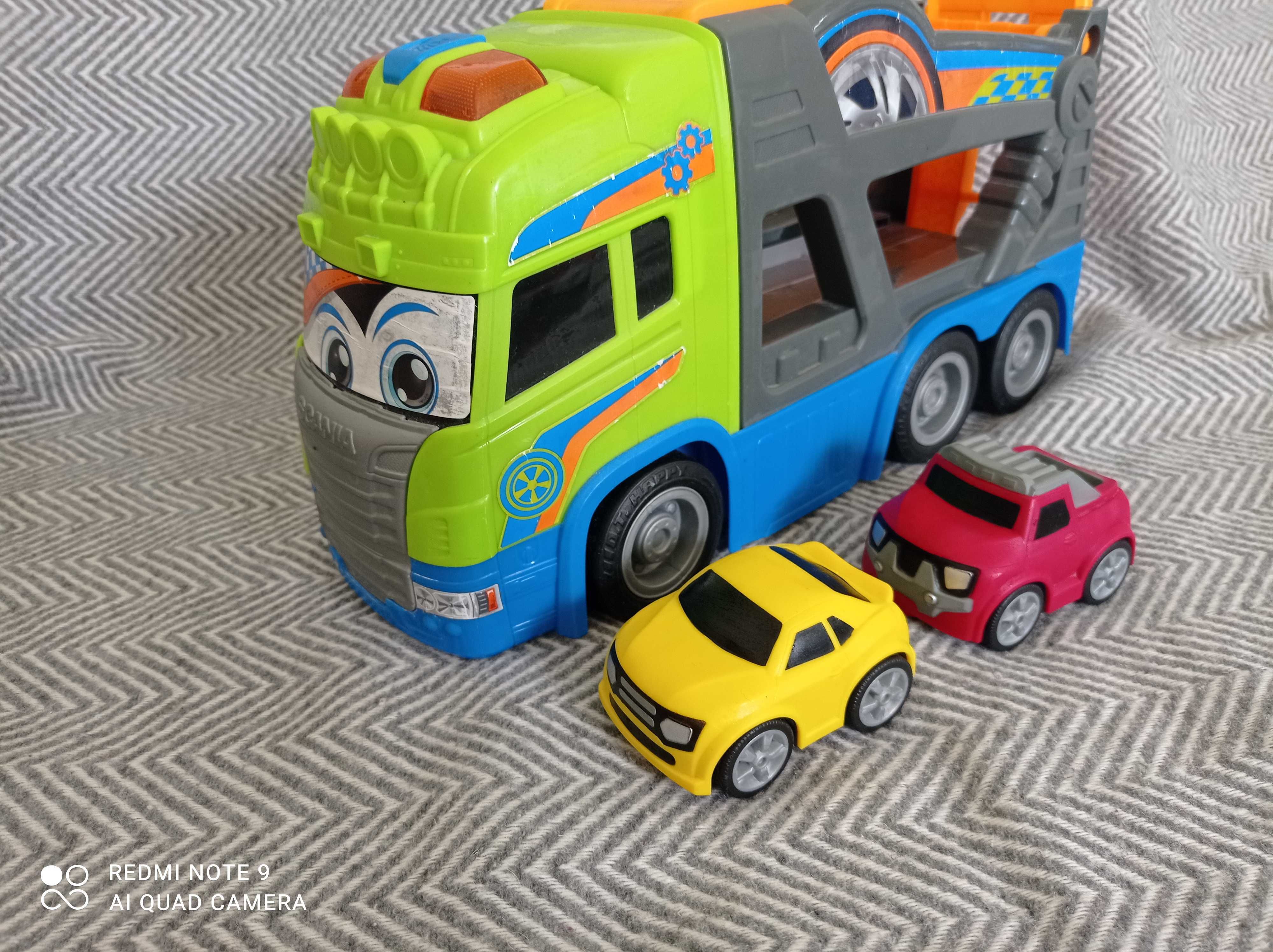 Dickie toys автовоз с две коли