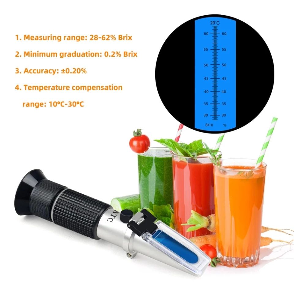 Рефраткомет для соков джемов и патоки