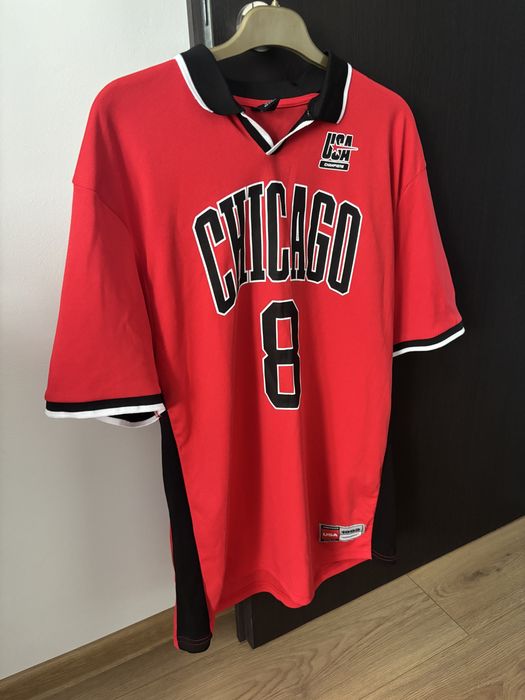 Tricou FSBN New Yorker “CHICAGO 8” roșu – mărimea S