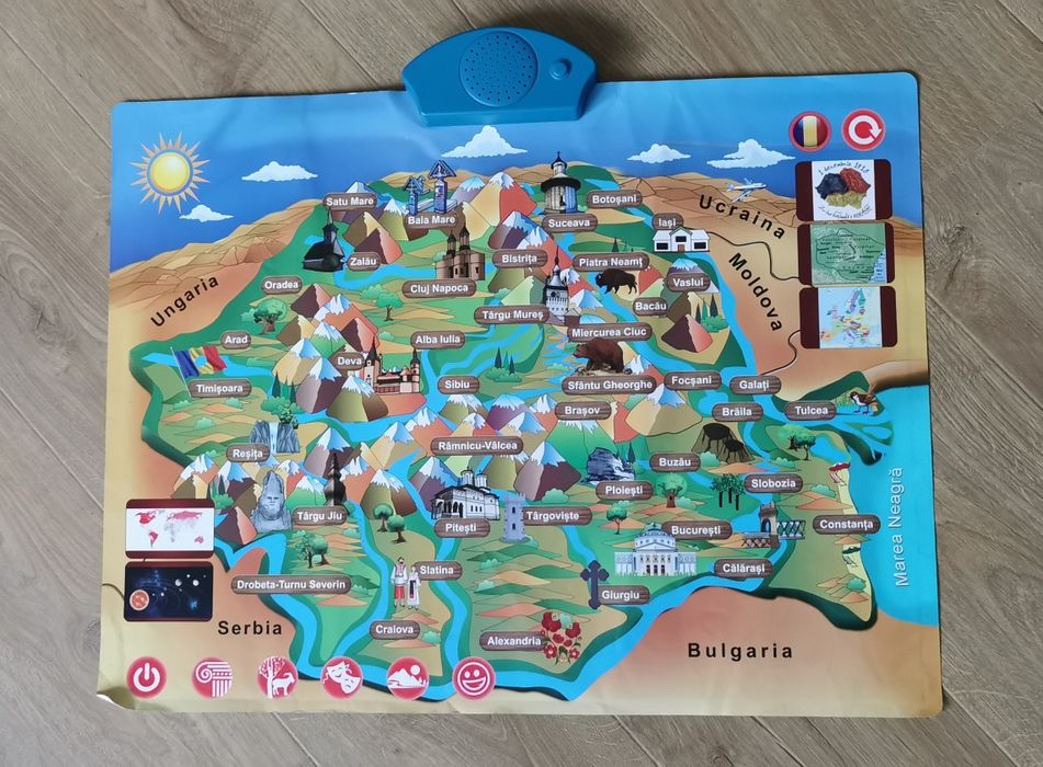 Hartia interactiva copii