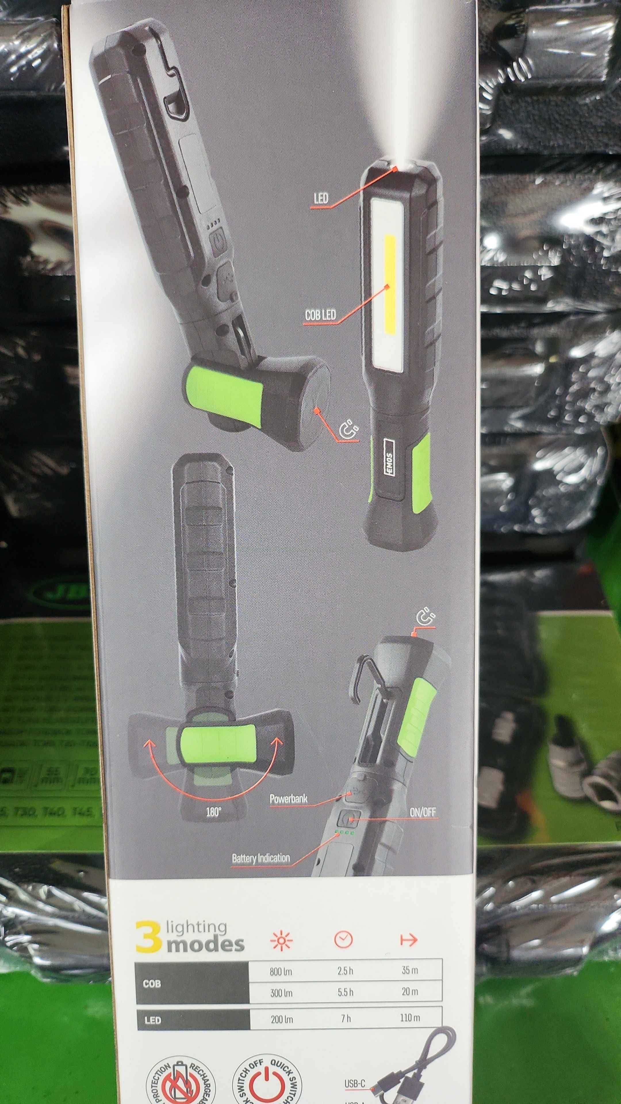 Lanterna led .Lampa led rezistenta impact+Lumina TARE 800LM.
