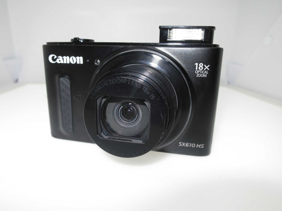 Canon PowerShot SX610 HS цифрова камера фотоапарат НОВ пълен комплект