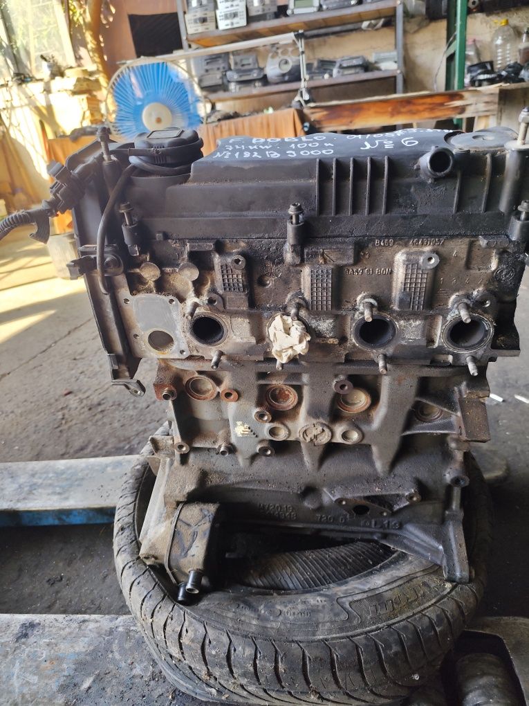 Двигател Fiat Doblo 1.9 JTD 01/05 г 100 к. Номер 182В9000