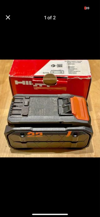 Нови! Батерия Hilti Nuron  B22-110 (5ah) 22v