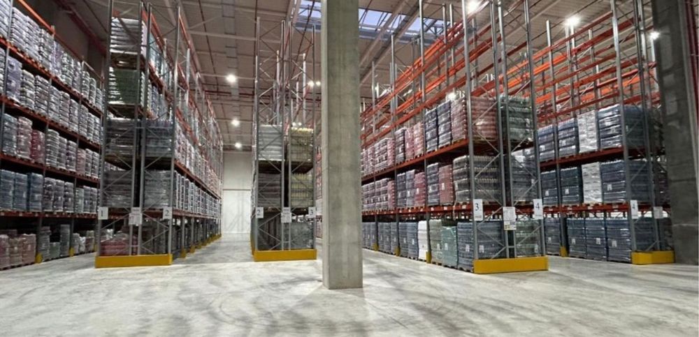 Rafturi metalice pentru depozitare europaleti