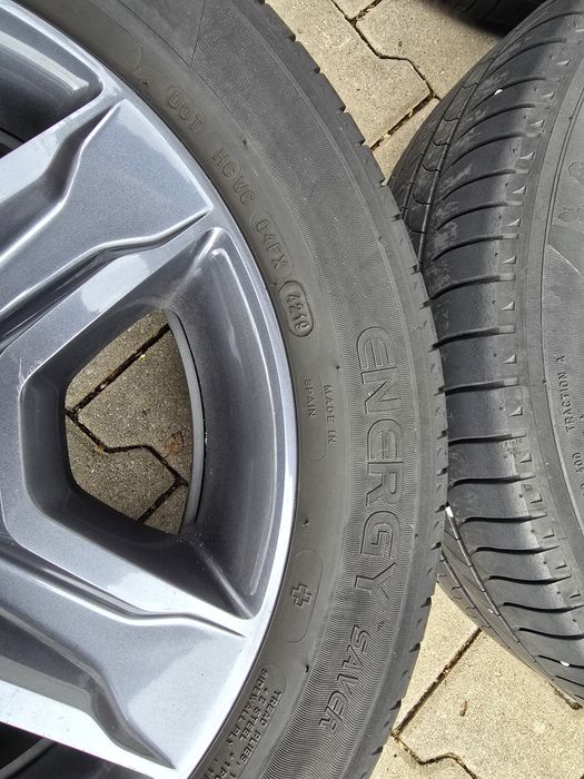 Set roti Dacia Stepway 16" 4x100 cu anvelope 205/55 R16, Renault