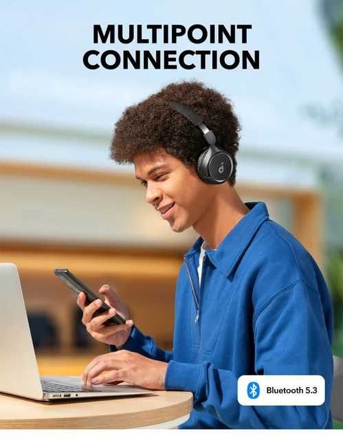 Soundcore H30i — беспроводные наушники 70 ч работы. Есть доставка