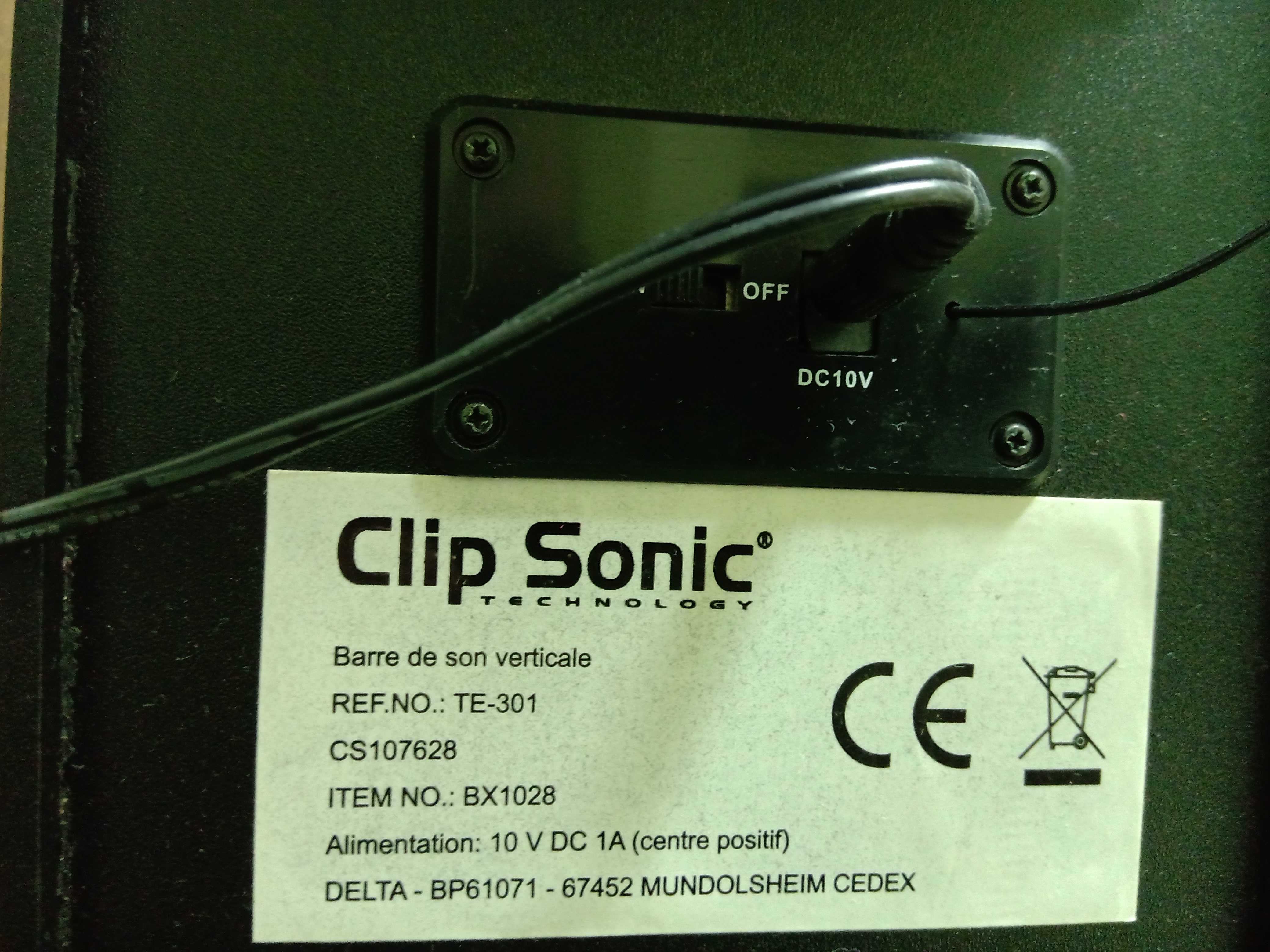 CLIP SONIC Fm/Usb/Sd/AUX In Тонколона  с 4 Говоритела с вгр. Усилвател