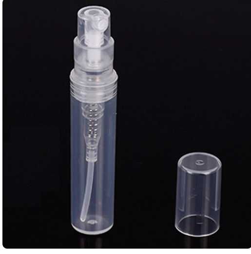 20 броя 2 ml. пластмасова спрей бутилка за парфюм с пулверизатор