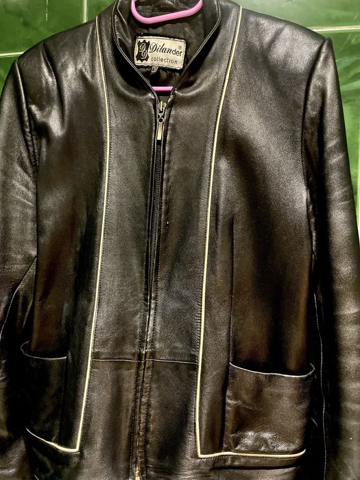 Куртка кожаная