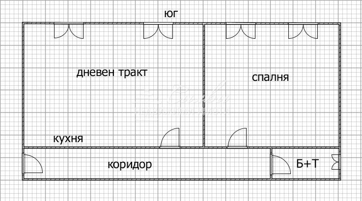 Двустаен ТУХЛЕН апартамент НОВО СТРОИТЕЛТВО - кв. Томбул Джамия!