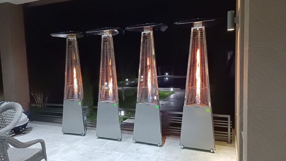 Айва уличный камин на пропане