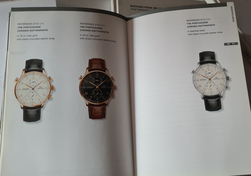 Catalog Ceas IWC Carte Cataloage Vechi