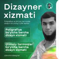 Grafik dizayner xizmati | Услуги графического дизайнера