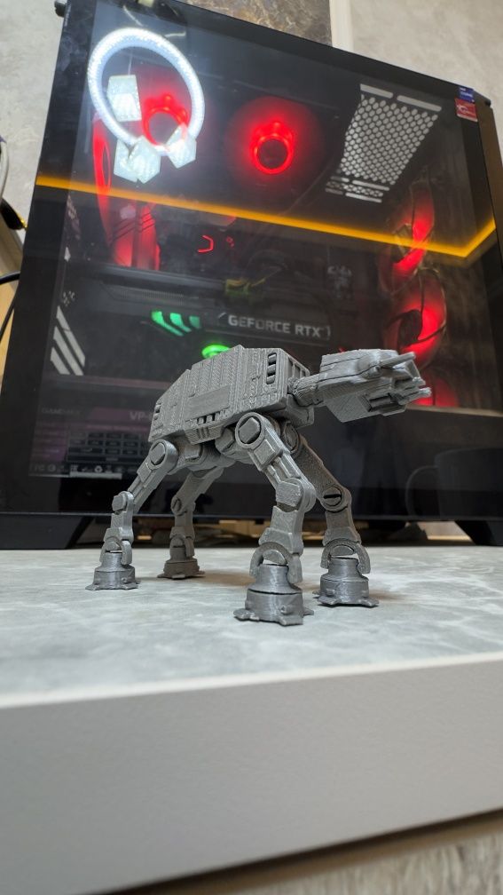 Star wars AT-AT , Шагаход, KIT CARD versiyasi