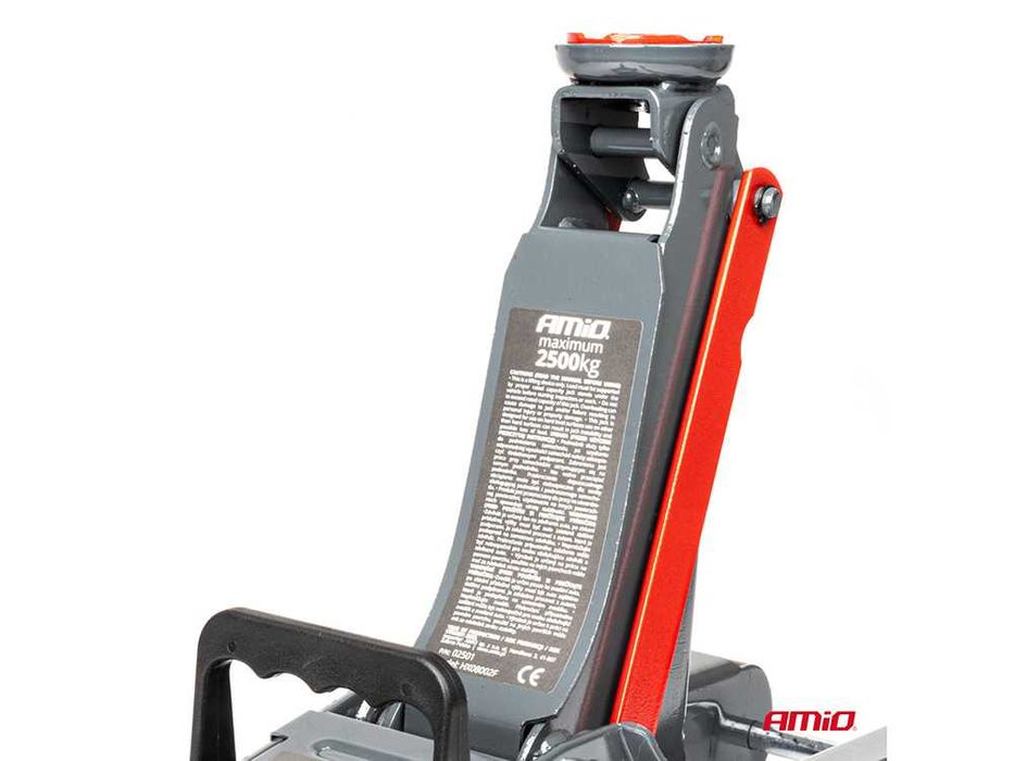 Нископрофилен хидравличен крик AMIO, 2,5T- 85-375мм
