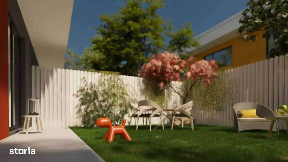 Pipera Centru, Apartament-Casuta cu 2 Camere si gradina, Langa lac