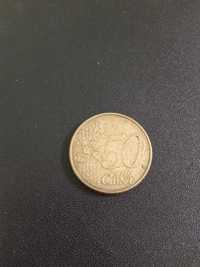 Монета 50 цент евро