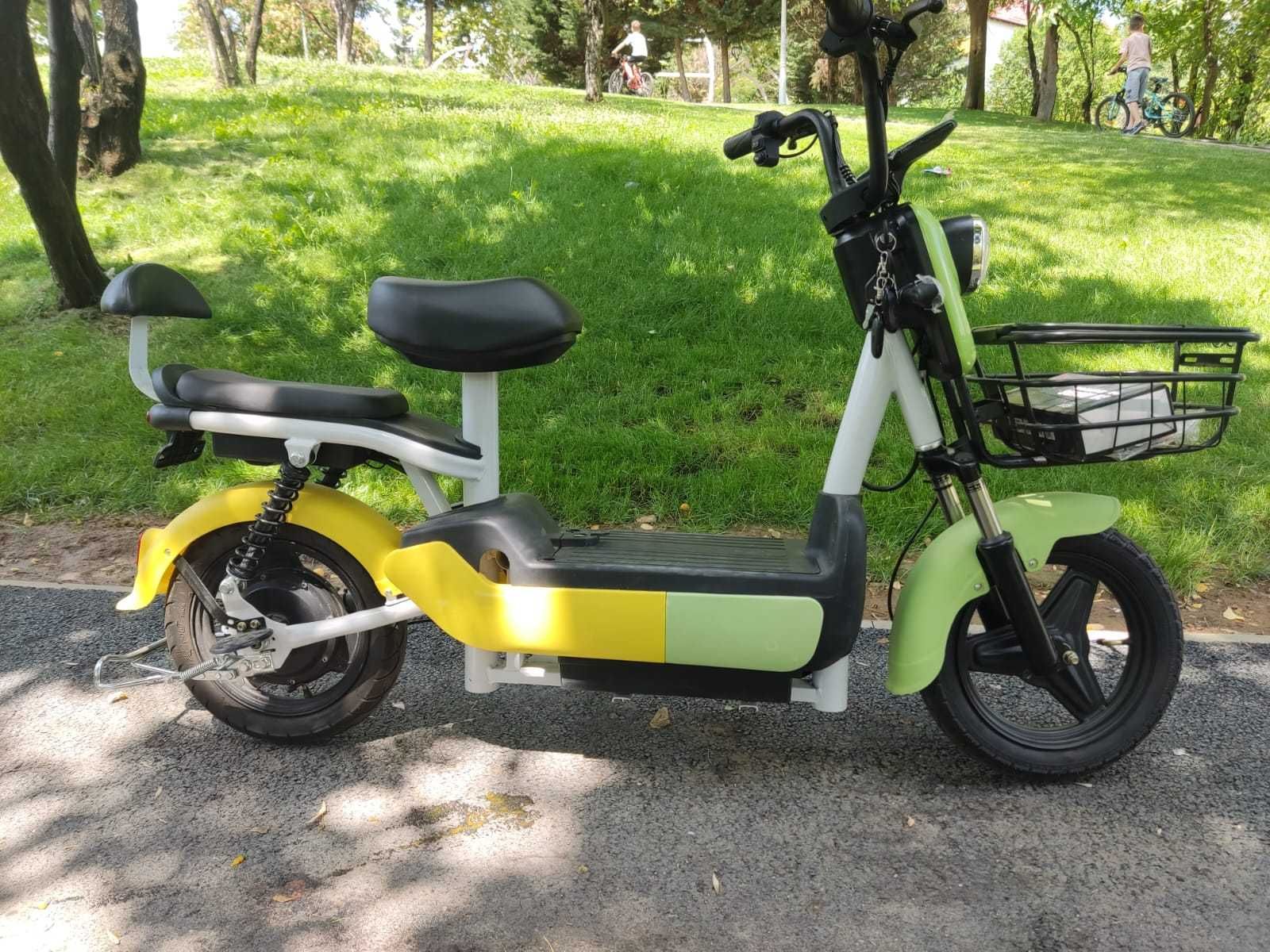 Bicicleta electrica TITAN-NOUA 3viteze scuter electric AUTONOMIE 90KM