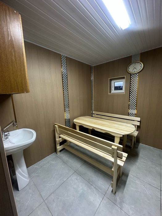 Новая баня на дровах!