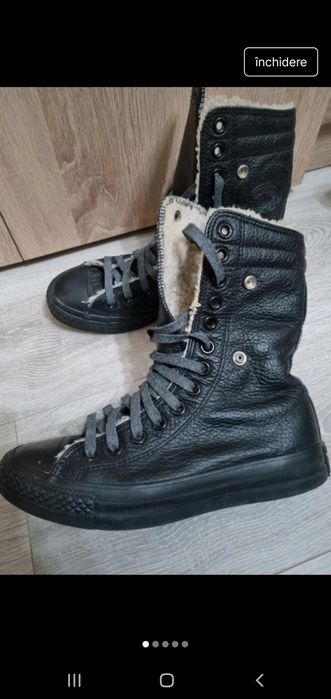 Converse All Star originali din piele 36,5
