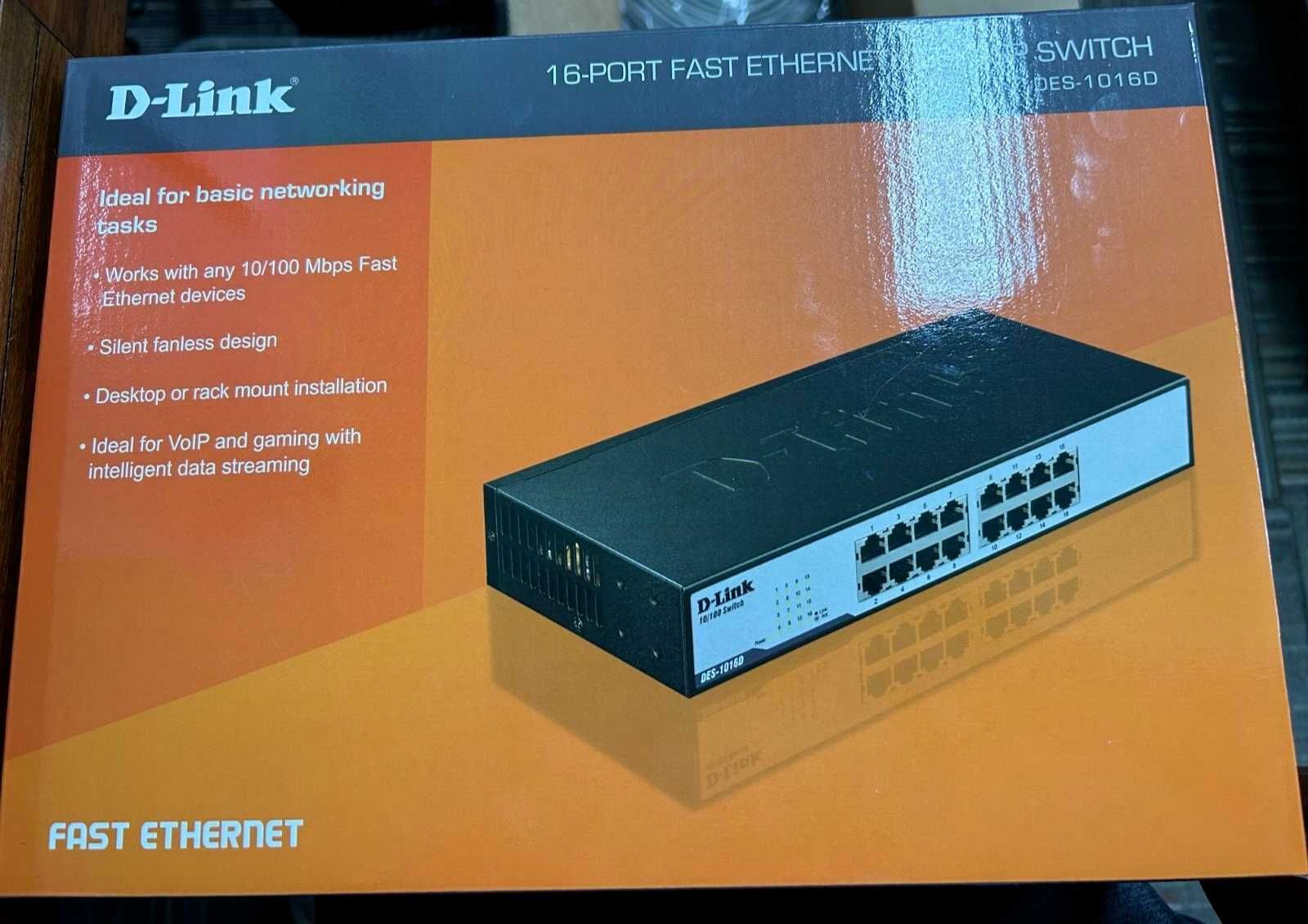 D-Link DES-1016D 16 портовый switch