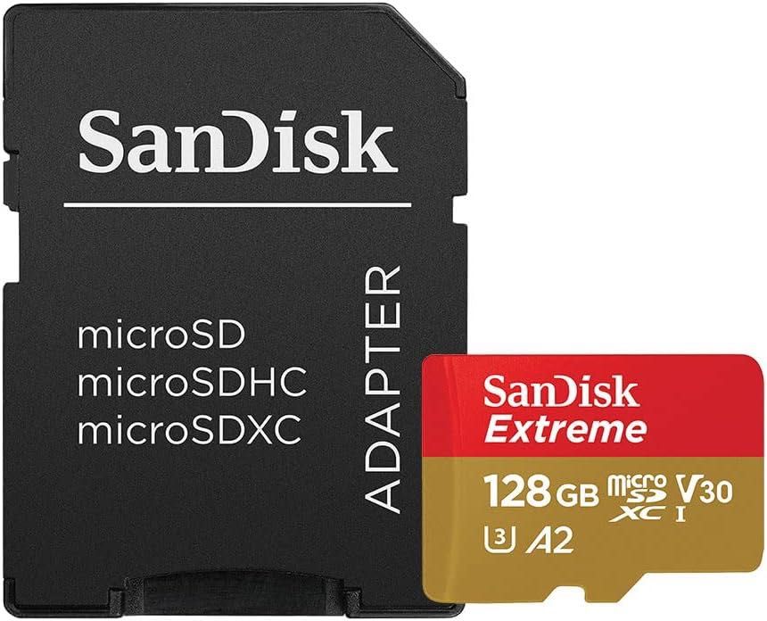 Card memorie Sandisk microSDXC Extreme, 128 GB, sigilat