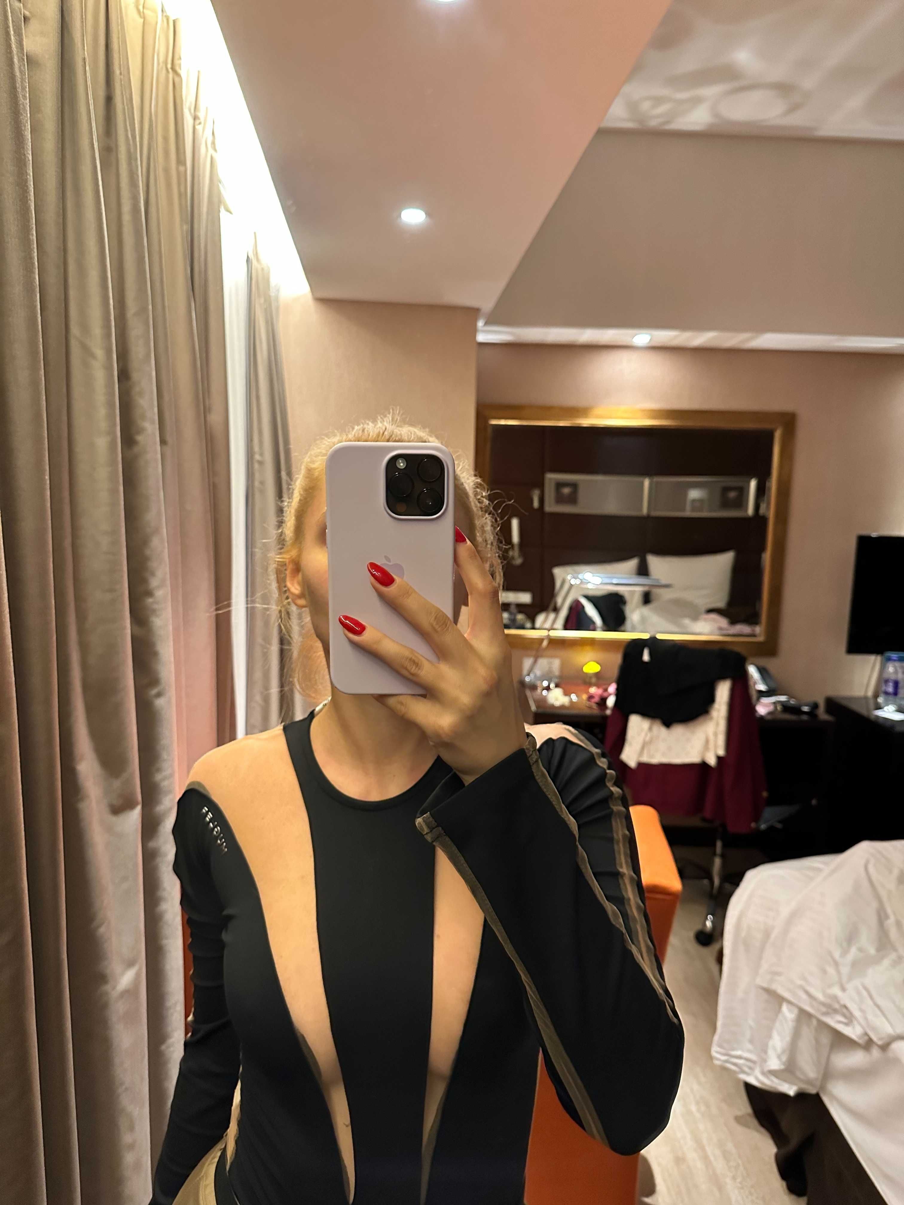 Body Mugler illusion shaping bodysuit