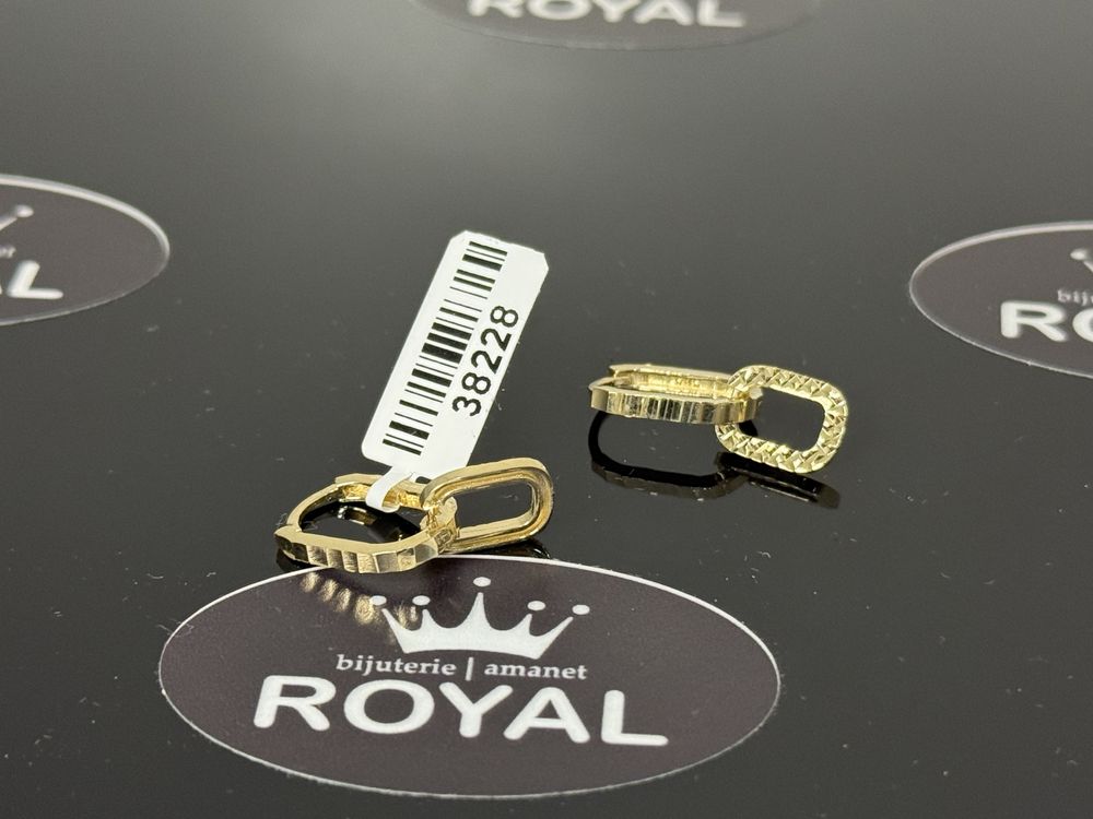 Bijuteria ROYAL : Cercei AUR 14K / 2.75 GR
