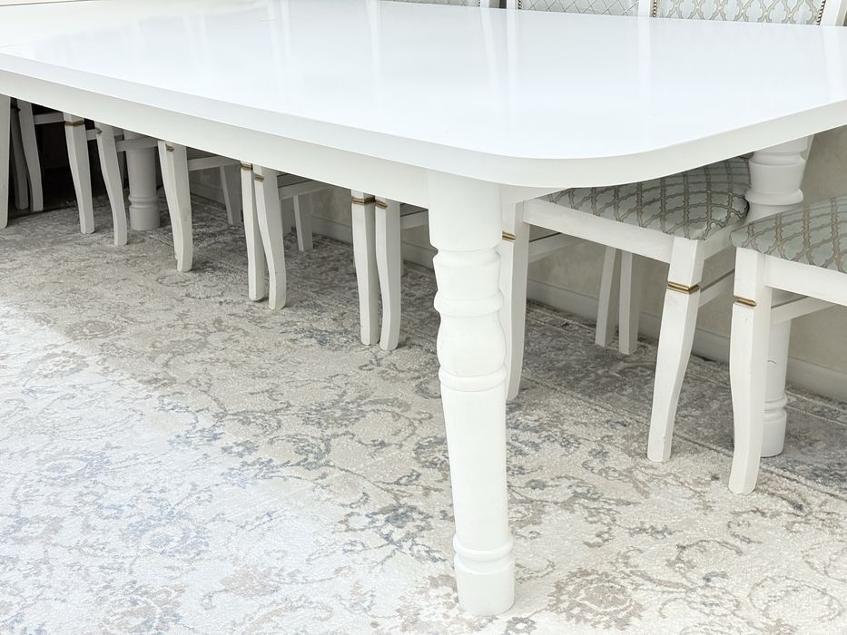 Новый стол стулья Турецкий скатертмен сатылады 8500тг