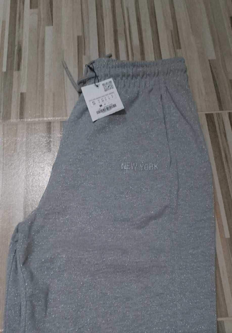 Дамски спортен панталон с метализирана нишка ZARA -S