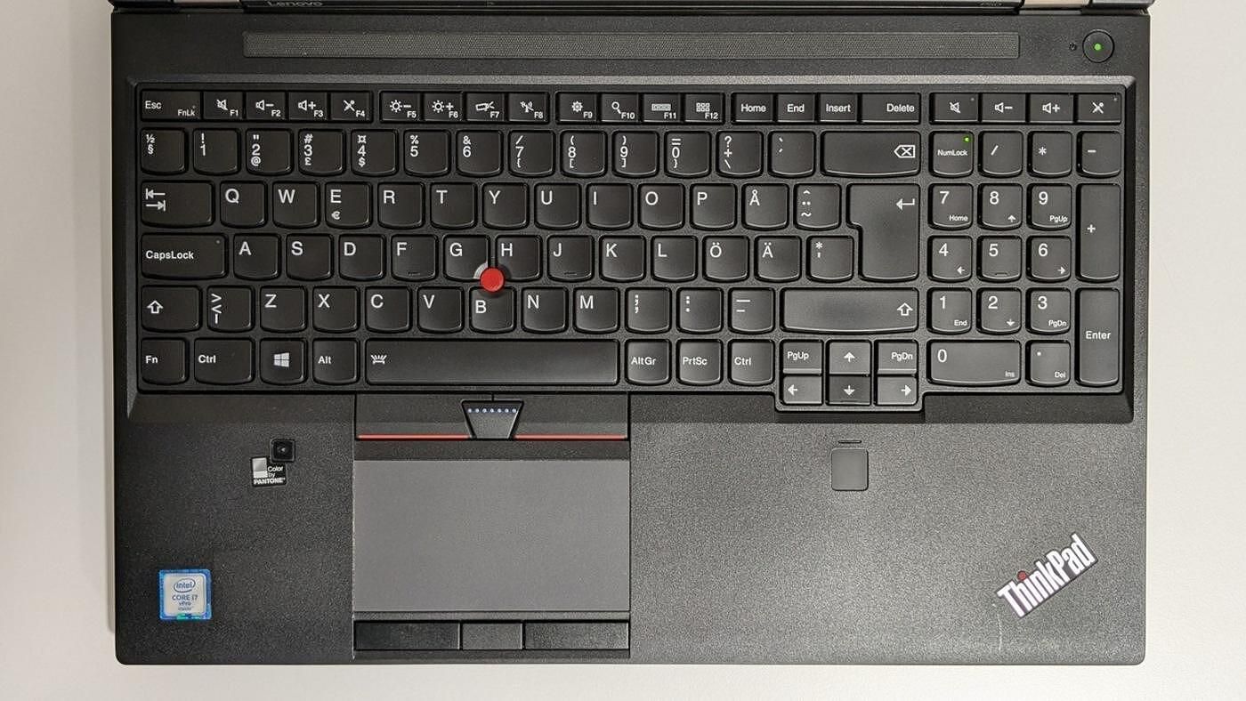 Lenovo ThinkPad P50 15.6" 3840x2160 i7-6820HQ 16GB 512GB SSD M2000M
