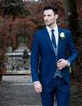 Sacou blazer slim 48 M premium Club Of Gents NOU lana super 130's navy