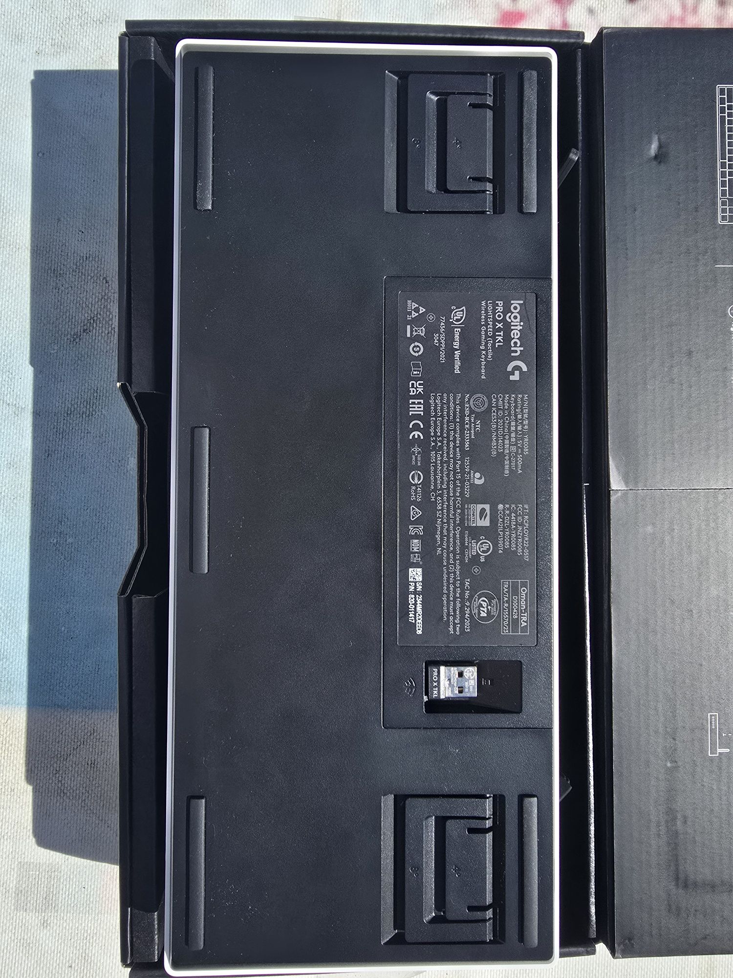 Tastatură mecanică Logitech G Pro X TKL Superlight