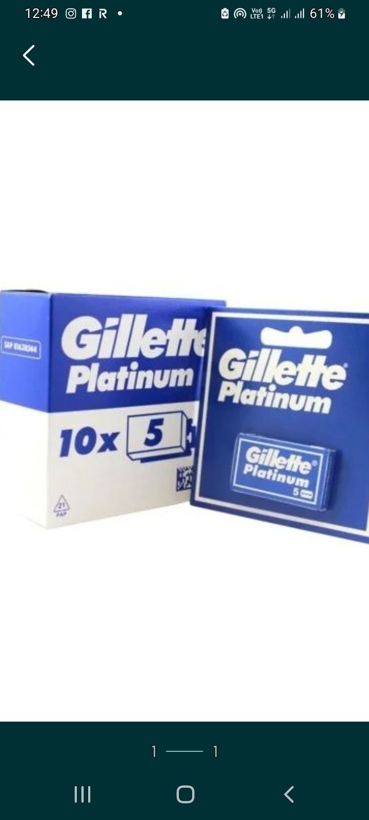 Lame Gillette sau Astor 100buc/ pachet-arta