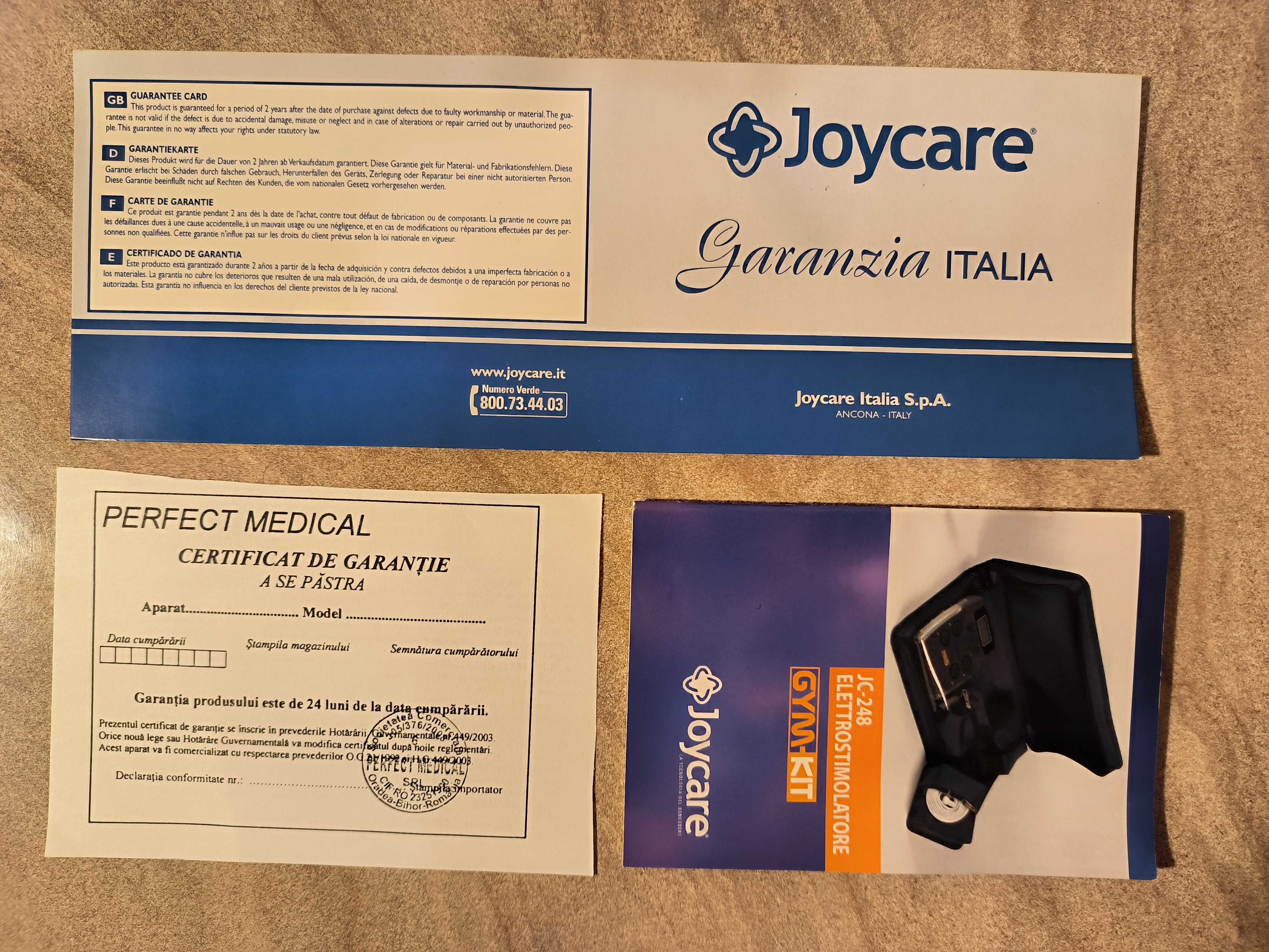 FITNESS,  Electrostimulator joycare pt. ESTETICA RELAXARE