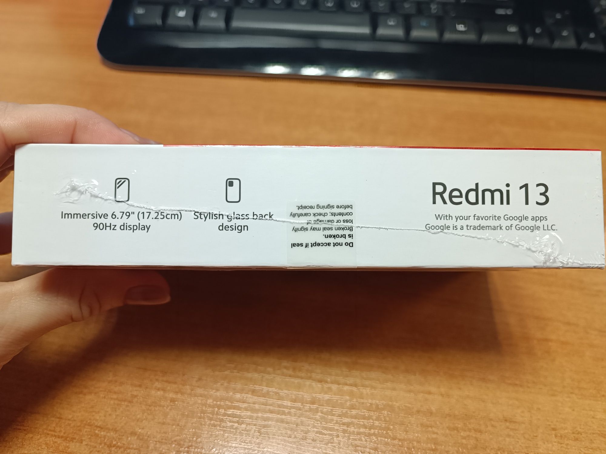 Redmi 13 6gb RAM 128gb Pearl Pink