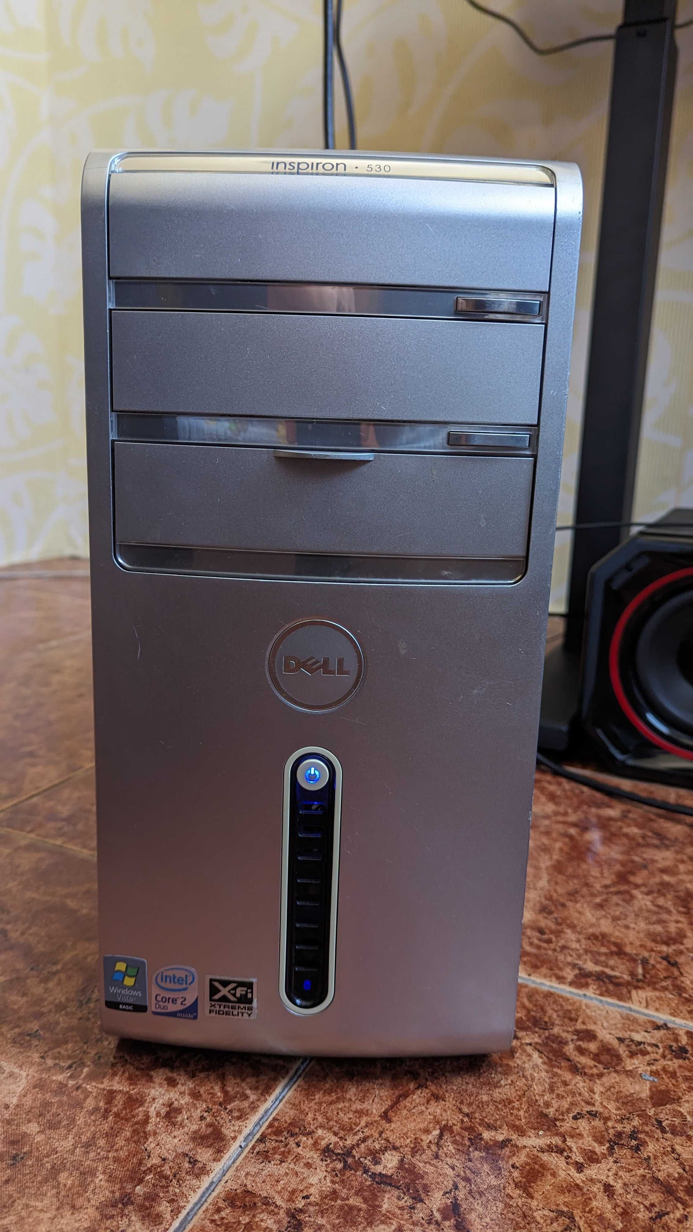 Комютър за дома/офиса Dell Inspiron 530 Windows 10 4gb Ram 500GB HDD