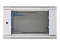 Rack Extralink 6U 600X450 Wall-Mounted Rackmount Cabinet, Gri EX.8550