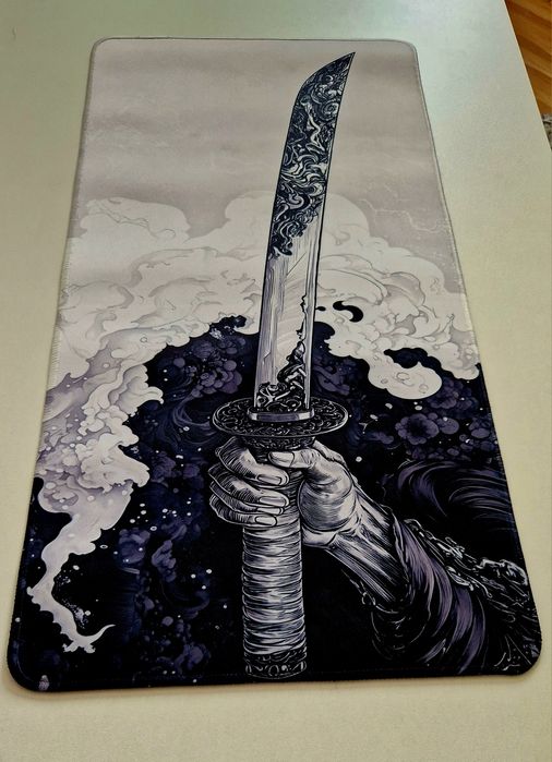 Deskmat gaming 60x30 cm – design samurai