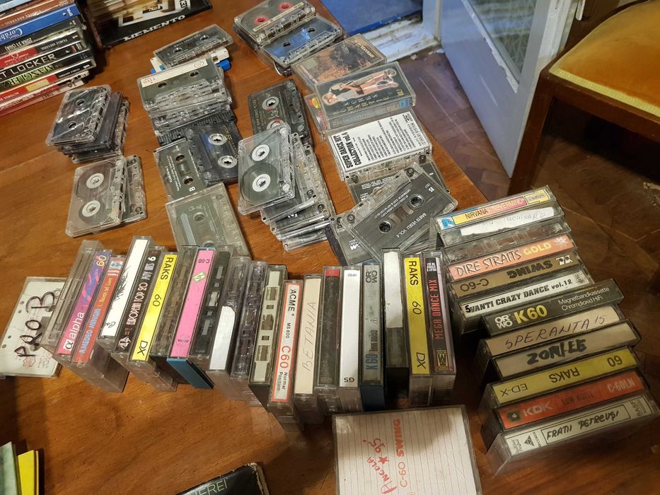 1000 Casete Audio Muzica Sony BASF AGFA ETC. Type I II Chrome IV Metal