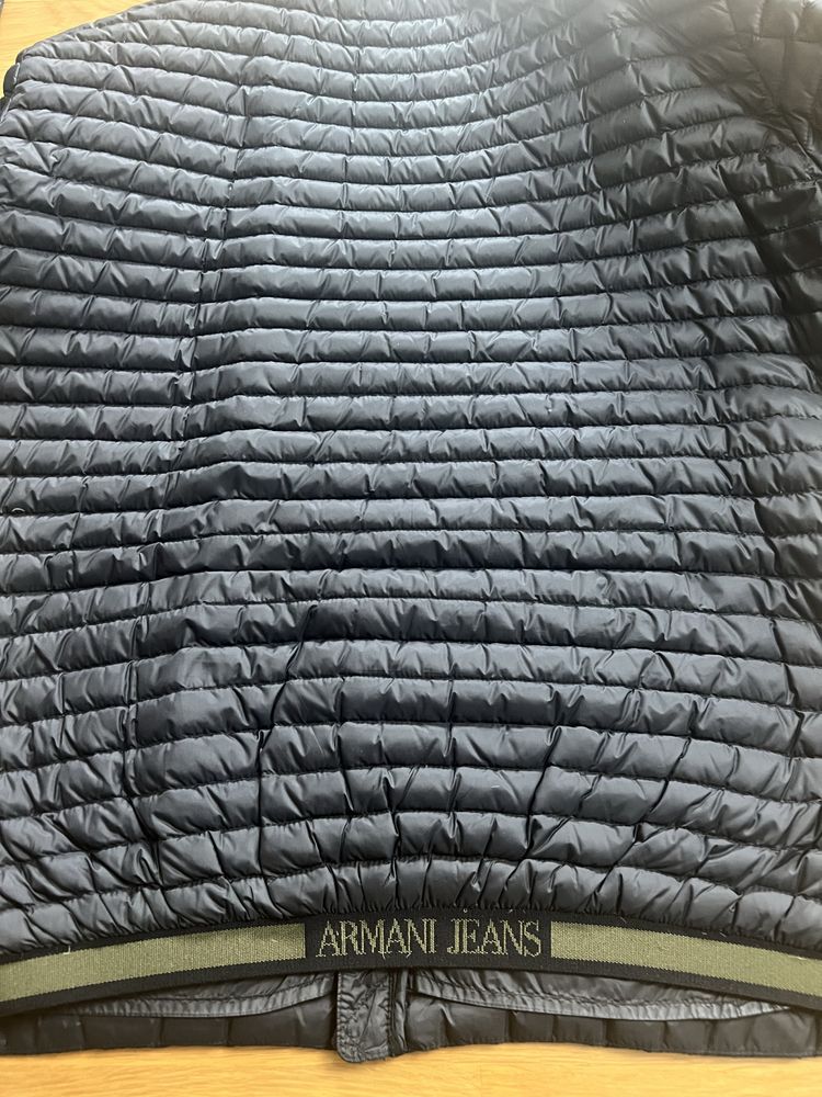 Jacheta barbati Armani Jeans marime M tip light puffer