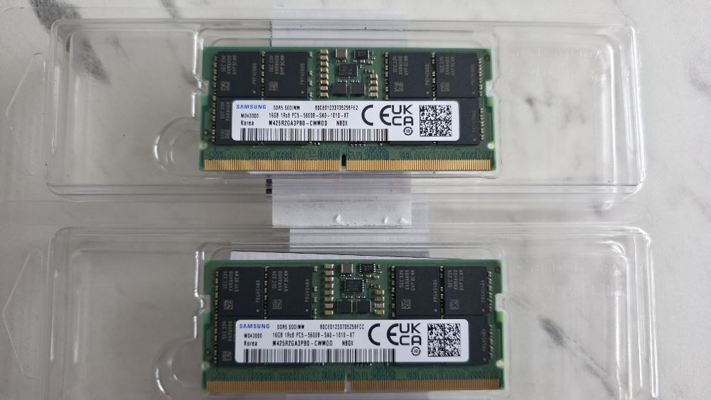 Rami Laptop Gaiming HP OMEN DDR5 32Gb 5600mhz Dual Chanel