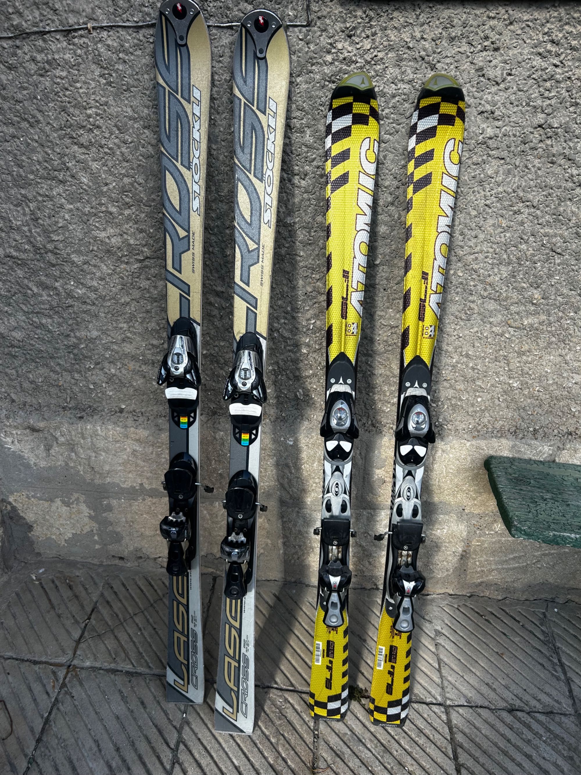 Ски,ски обувки, Atomic SL2 race, Nordica R2 ,Rossignol 110 S3 sensor