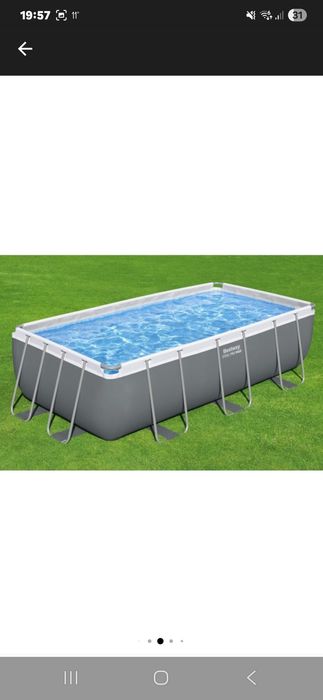 Se vinde piscina bestway 404×201×100