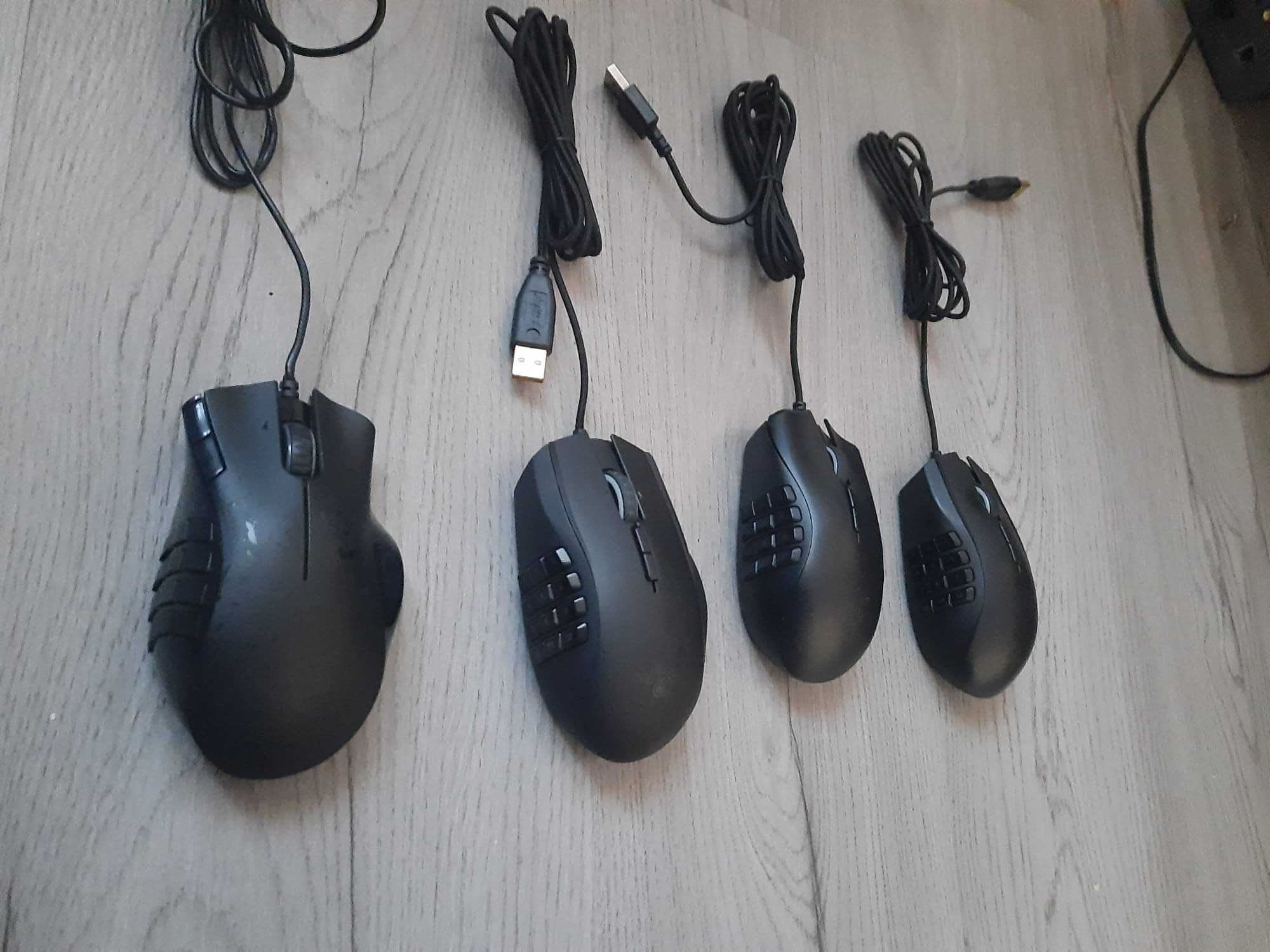 Mouse Gaming  Logitech Razer Roccat