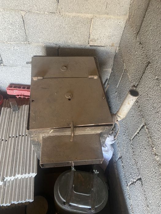 Умный печка . На твердым топливе