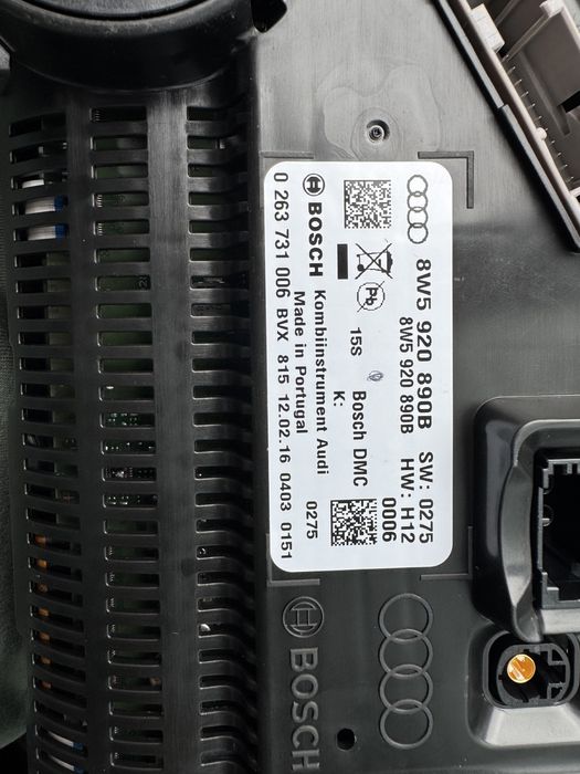 Ceasuri ceas bord digitale plasma aid virtual cockpit Audi A4 A5 Q5 A6